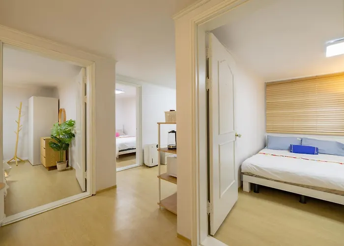 公寓 5min, Stn, 3r5b, Group, Family, Good Location For Travel, Myeongdong, Itaewon, Hongdae 首爾